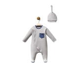 Moi Noi Erkek Şapkalı Tulum